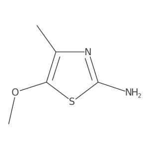 5-Methoxy-4-methyl-thiazol-2-ylamine Structure