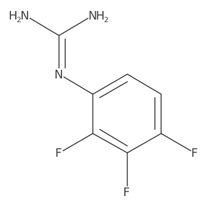 1-(2,3,4-Trifluorophenyl)guanidine Structure