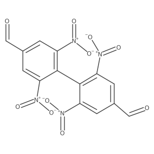 2,2',6,6'-Tetranitrobiphenyl-4,4'-dicarbaldehyde Structure