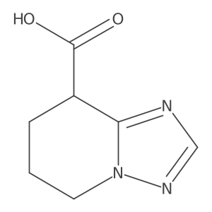 5H,6H,7H,8H-[1,2,4]Triazolo[1,5-a]pyridine-8-carboxylic acid Structure