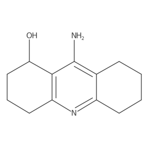 9-Amino-1,2,3,4,5,6,7,8-octahydroacridin-1-ol结构式