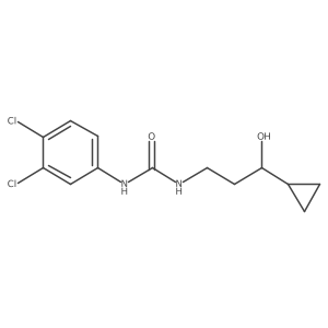 1-(3-Cyclopropyl-3-hydroxypropyl)-3-(3,4-dichlorophenyl)urea Structure