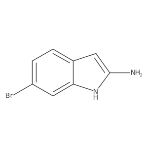 6-bromo-1H-indol-2-amine Structure
