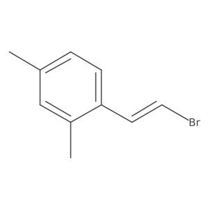 (E)-beta-Bromo-2,4-dimethylstyrene结构式