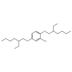 2,5-Bis(2-ethylhexyloxy)aniline结构式