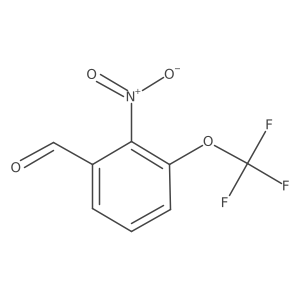2-Nitro-3-(trifluoromethoxy)benzaldehyde Structure