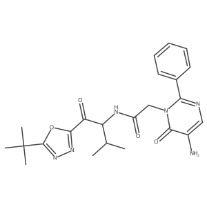 Freselestat, (R)- Structure