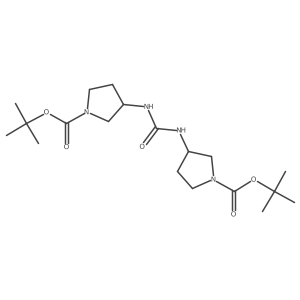 Tert-butyl 3,3'-carbonylbis(azanediyl)dipyrrolidine-1-carboxylate Structure