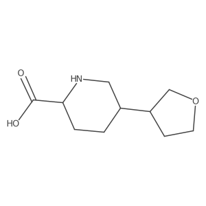 5-(Oxolan-3-yl)piperidine-2-carboxylic acid Structure