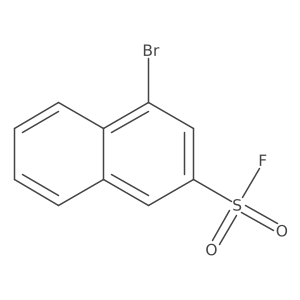4-Bromonaphthalene-2-sulfonyl fluoride结构式