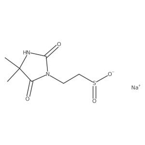 Sodium 2-(4,4-dimethyl-2,5-dioxoimidazolidin-1-yl)ethane-1-sulfinate Structure