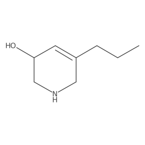 5-Propyl-1,2,3,6-tetrahydropyridin-3-ol结构式