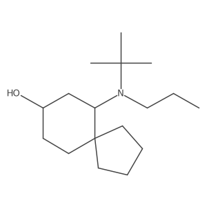 6-[Tert-butyl(propyl)amino]spiro[4.5]decan-8-ol Structure