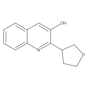 2-(Oxolan-3-yl)quinolin-3-ol结构式