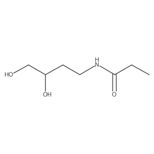 N-(3,4-dihydroxybutyl)propanamide Structure
