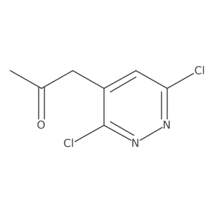 1-(3,6-Dichloropyridazin-4-yl)propan-2-one Structure