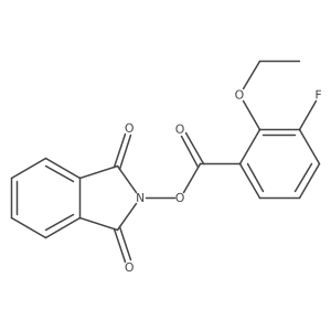 1,3-dioxo-2,3-dihydro-1H-isoindol-2-yl 2-ethoxy-3-fluorobenzoate结构式