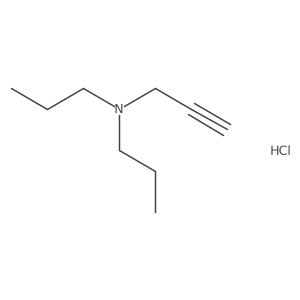 3-Di-N-propylamino-1-propyne Hydrochloride Structure