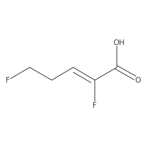 (Z)-2,5-Difluoropent-2-enoic acid结构式