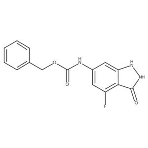 benzyl N-(4-fluoro-3-hydroxy-1H-indazol-6-yl)carbamate Structure