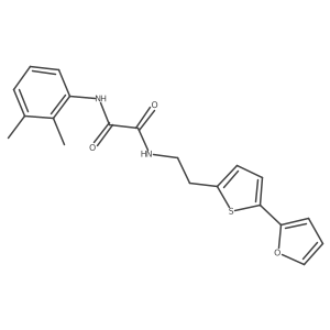 N'-(2,3-dimethylphenyl)-N-{2-[5-(furan-2-yl)thiophen-2-yl]ethyl}ethanediamide结构式