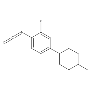 2-Fluoro-1-isothiocyanato-4-(trans-4-methylcyclohexyl)benzene结构式
