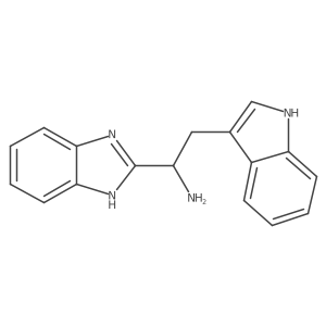 (1S)-1-(1H-benzimidazol-2-yl)-2-(1H-indol-3-yl)ethanamine Structure