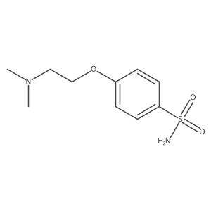 4-[2-(Dimethylamino)ethoxy]benzenesulfonamide结构式