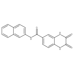 N-(naphthalen-2-yl)-2,3-dioxo-1,2,3,4-tetrahydroquinoxaline-6-carboxamide Structure