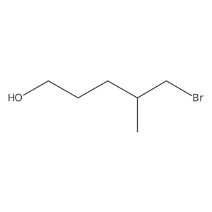 (S)-5-Bromo-4-methylpentan-1-ol Structure