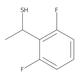 1-(2,6-Difluorophenyl)ethane-1-thiol结构式