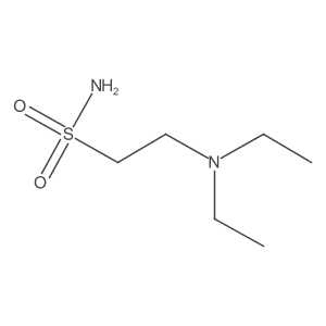 2-(Diethylamino)ethane-1-sulfonamide Structure