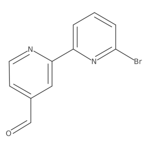 6-Bromo-4'-formyl-2,2'-bipyridine结构式