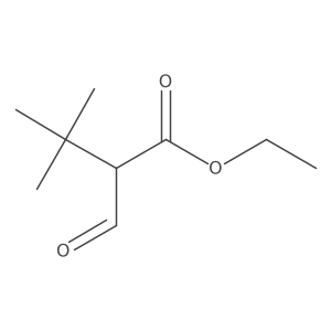 Ethyl 2-formyl-3,3-dimethylbutanoate Structure