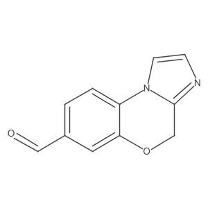 4H-Benzo[b]imidazo[1,2-d][1,4]oxazine-7-carbaldehyde Structure