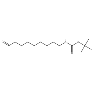 Tert-butyl (9-oxononyl)carbamate Structure