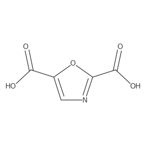 Oxazole-2,5-dicarboxylic acid Structure