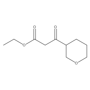 Ethyl 3-(oxan-3-yl)-3-oxopropanoate结构式