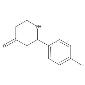 2-(4-Methylphenyl)piperidin-4-one Structure
