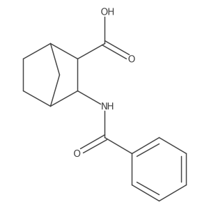 3-Benzamidobicyclo[2.2.1]heptane-2-carboxylic acid Structure