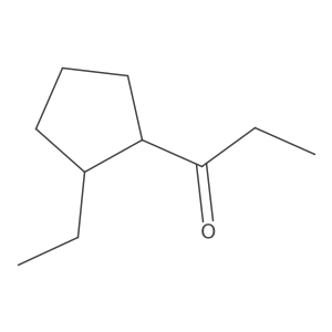1-(2-Ethylcyclopentyl)-1-propanone Structure