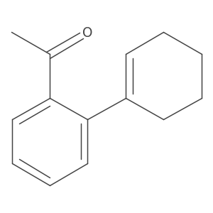 1-(2',3',4',5'-Tetrahydro-[1,1'-biphenyl]-2-yl)ethan-1-one Structure