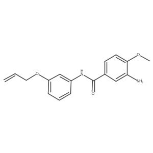 N-(3-(Allyloxy)phenyl)-3-amino-4-methoxybenzamide Structure