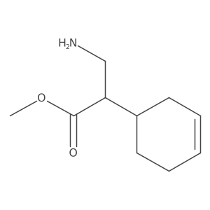 Methyl 3-amino-2-(cyclohex-3-en-1-yl)propanoate Structure