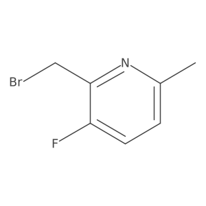 2-(Bromomethyl)-3-fluoro-6-methylpyridine Structure