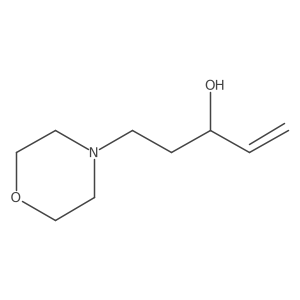 5-(Morpholin-4-yl)pent-1-en-3-ol Structure