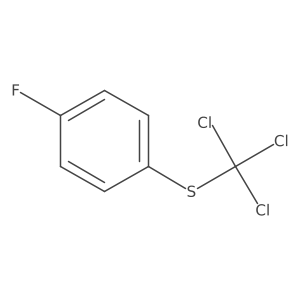 1-Fluoro-4-[(trichloromethyl)thio]benzene结构式