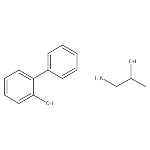 o-Phenylphenol, monoisopropanolamine salt Structure
