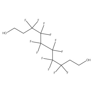 3,3,4,4,5,5,6,6,7,7,8,8-Dodecafluoro-1,10-decanediol Structure