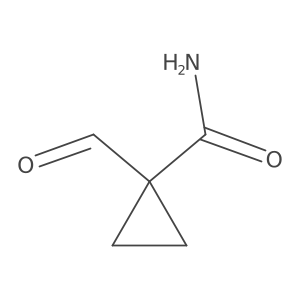 1-Formylcyclopropanecarboxamide结构式